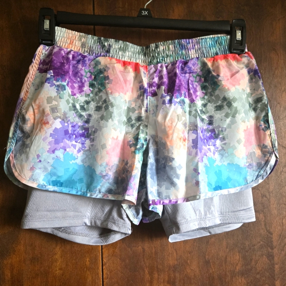 RBX Multicolor Athletic Shorts